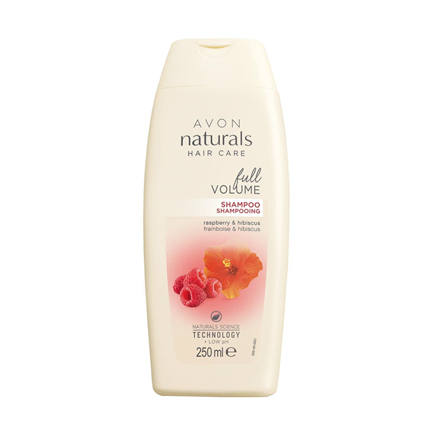 Șampon pentru volum cu zmeură și hibiscus