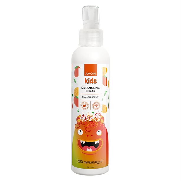 Spray pentru descurcarea părului cu aromă de mango