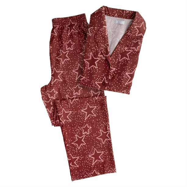 Pijamale Burgundy Satin - XL